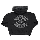 OR MXロゴファーパーカー