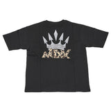 クラウンロゴTEE(B/Leopard)