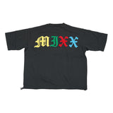 ORマルチカラー相良刺繍TEE(BLACK)