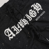 ORグリッターラメスウェットパンツ(BLACK)