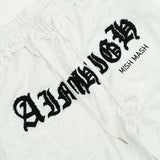ORグリッターラメスウェットパンツ(WHITE)