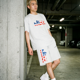 OR USロゴ刺繍TEE