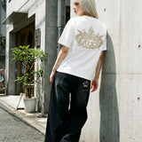 OR クラウンロゴ刺繍TEE