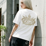 OR クラウンロゴ刺繍TEE