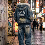 Mixxクラウンロゴデニム(INDIGO)