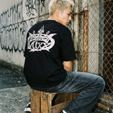 OR クラウンロゴ刺繍TEE