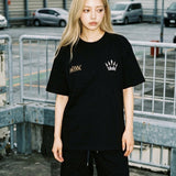 クラウンロゴTEE(B/Leopard)