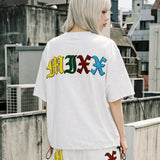 ORマルチカラー相良刺繍TEE(WHITE)