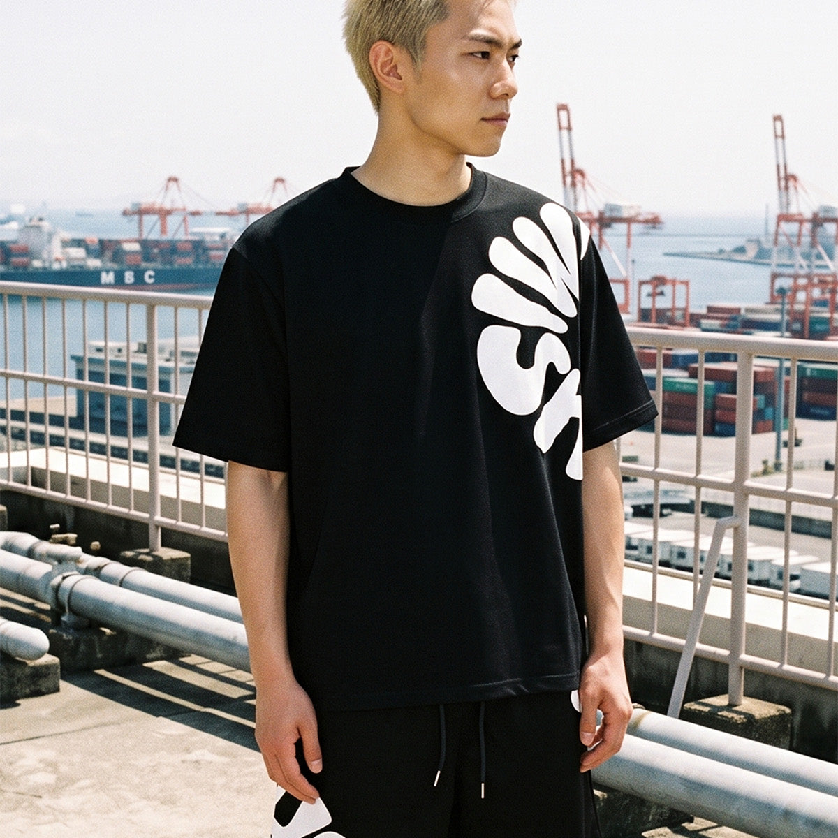 フラワーロゴTEE