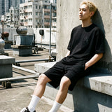 ORマルチカラー相良刺繍TEE(BLACK)