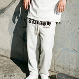ORグリッターラメスウェットパンツ(WHITE)