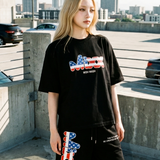 OR USロゴ刺繍TEE