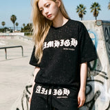 ORグリッターラメTEE(BLACK)