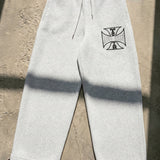 IC ストーンバレルスウェットパンツ(WHITE)