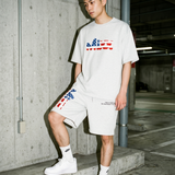 OR USロゴ刺繍TEE