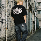 OR クラウンロゴ刺繍TEE