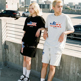 OR USロゴ刺繍TEE