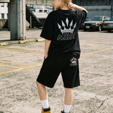 クラウンロゴショーツ(BLACK)