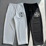 IC ストーンバレルスウェットパンツ (BLACK)