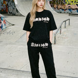 ORグリッターラメTEE(BLACK)