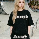 ORグリッターラメTEE(BLACK)