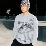 ワッフルY2KヘンリーロンT