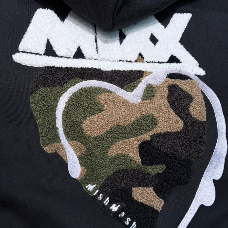 ORハートサガラ刺繍パーカー