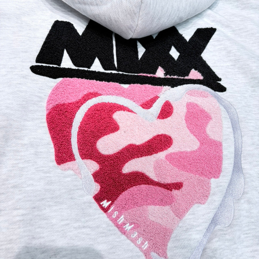 ORハートサガラ刺繍パーカー