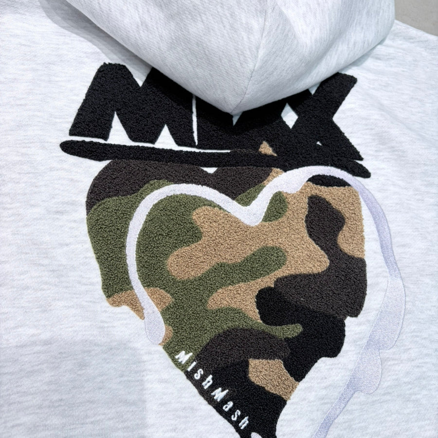 ORハートサガラ刺繍パーカー