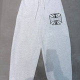 IC ストーンバレルスウェットパンツ (BLACK)